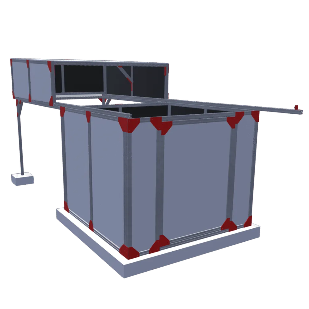 1.5 × 1.5 m roll-off roof observatory