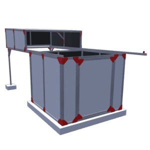 1.5m x 1.5m Roll Off Roof Observatory - Full Motorised Operation - Remote Imaging