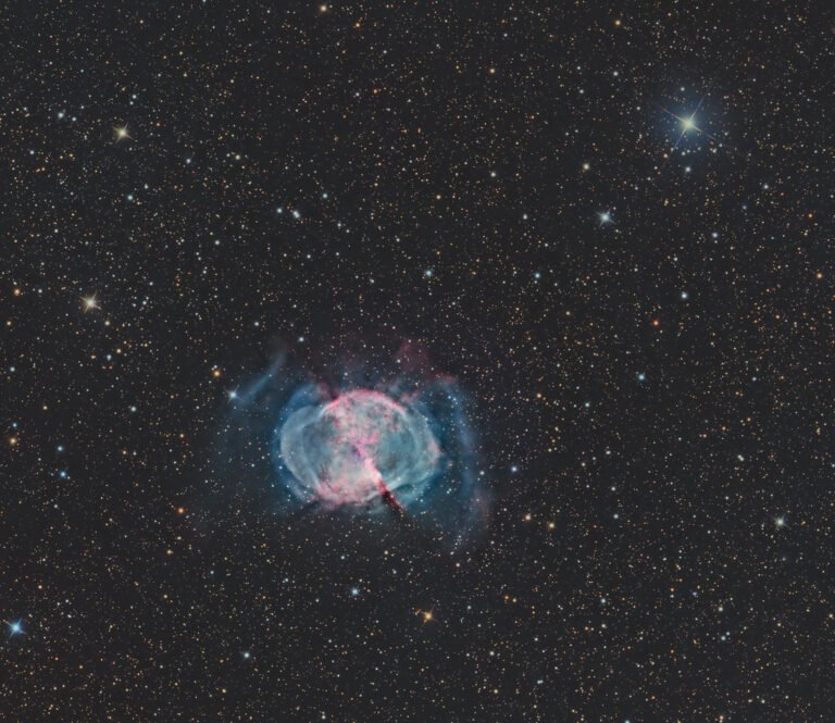 M27 — the Dumbbell Nebula