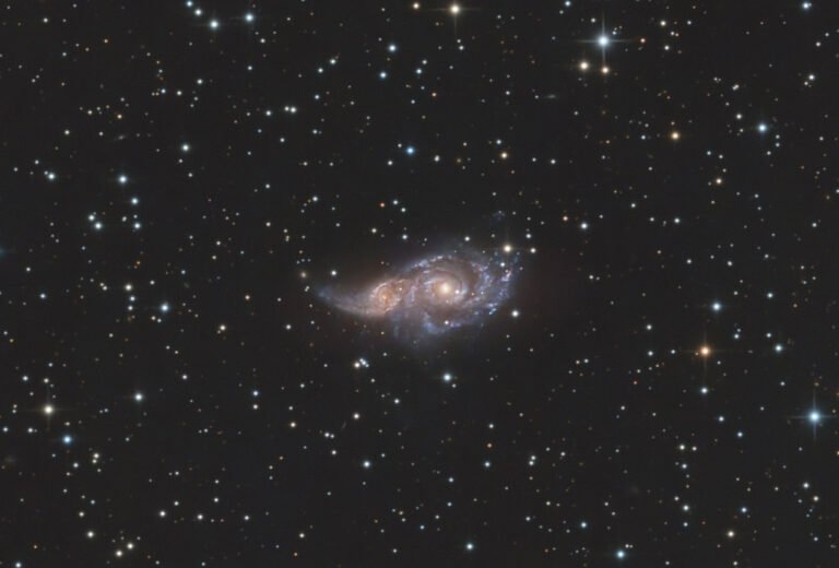 NGC 2207 & IC 2163 — close-up
